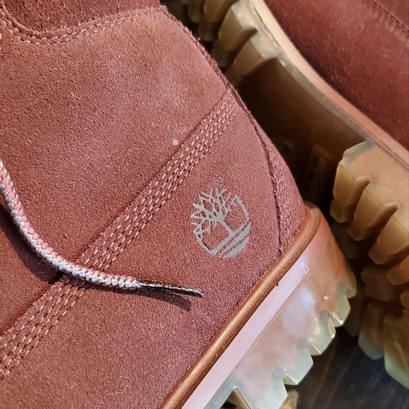 Timberland  Boots, burgundy Size 8.5 - Picture 7 of 7